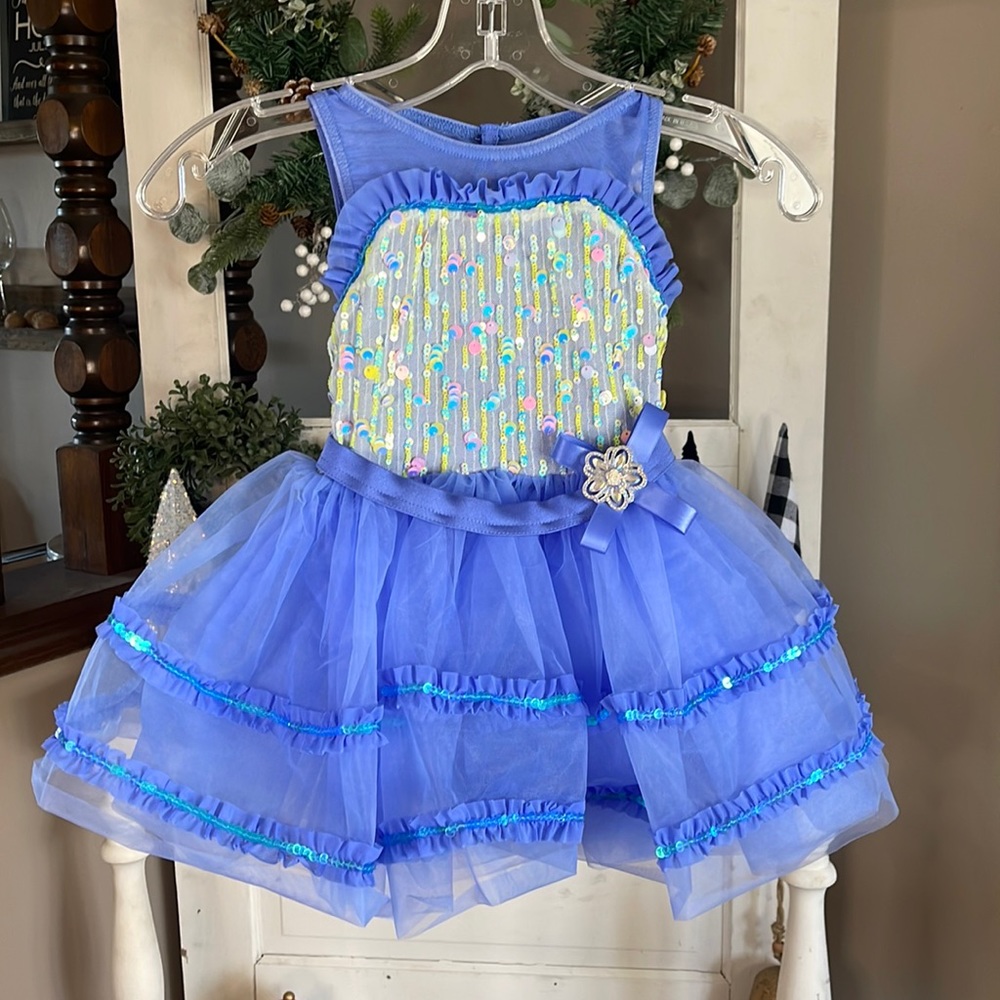 Blue, Sparkly dress or costume!💙